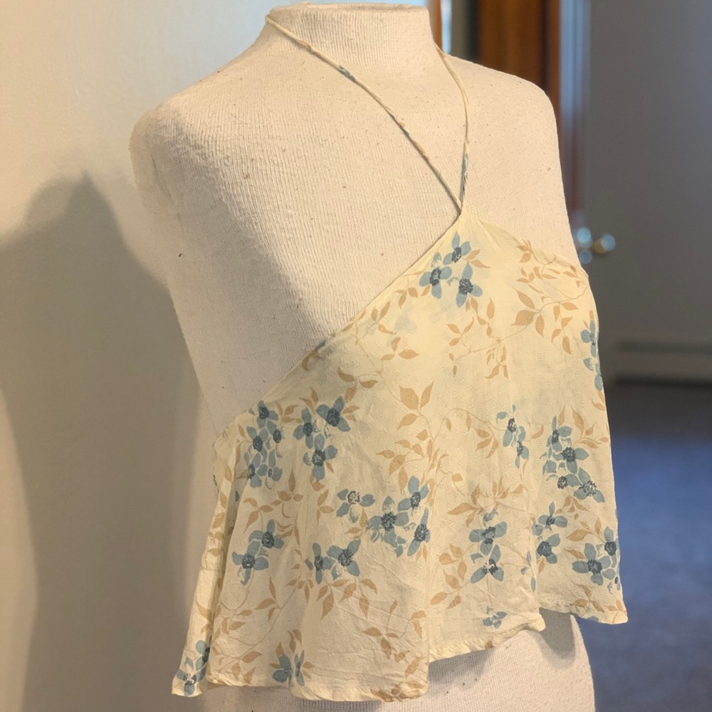 Floral Halter Top